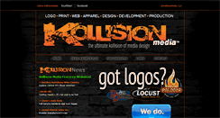 Desktop Screenshot of kollisionmedia.com